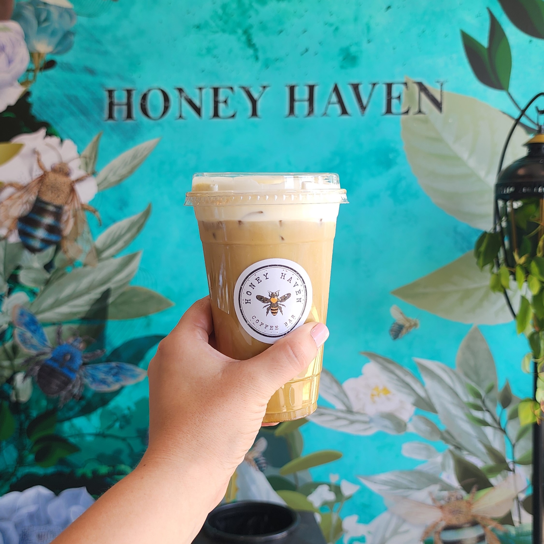 Honey Haven Iced Latte 